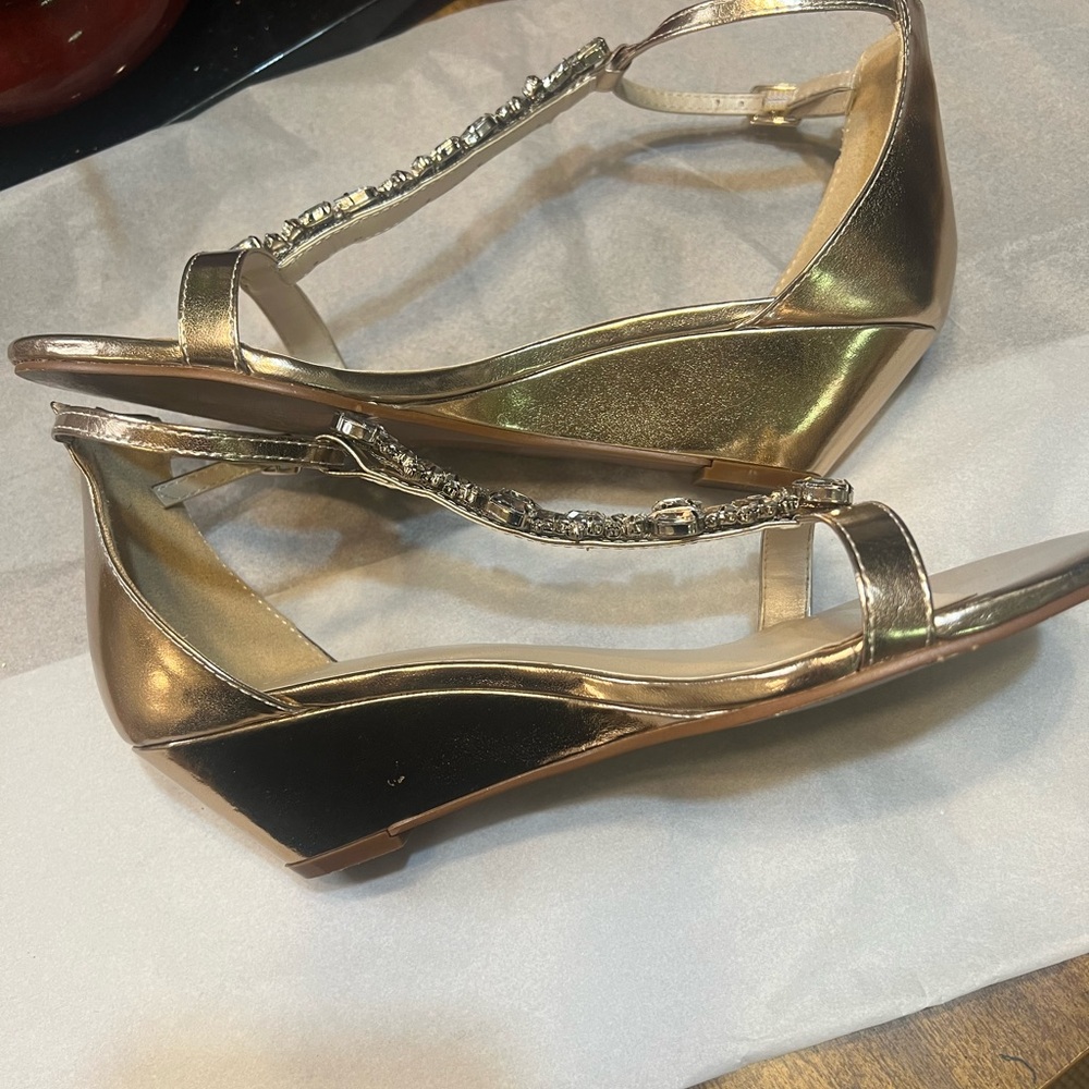 Davids Bridal rose gold sandals - Picture 6 of 8